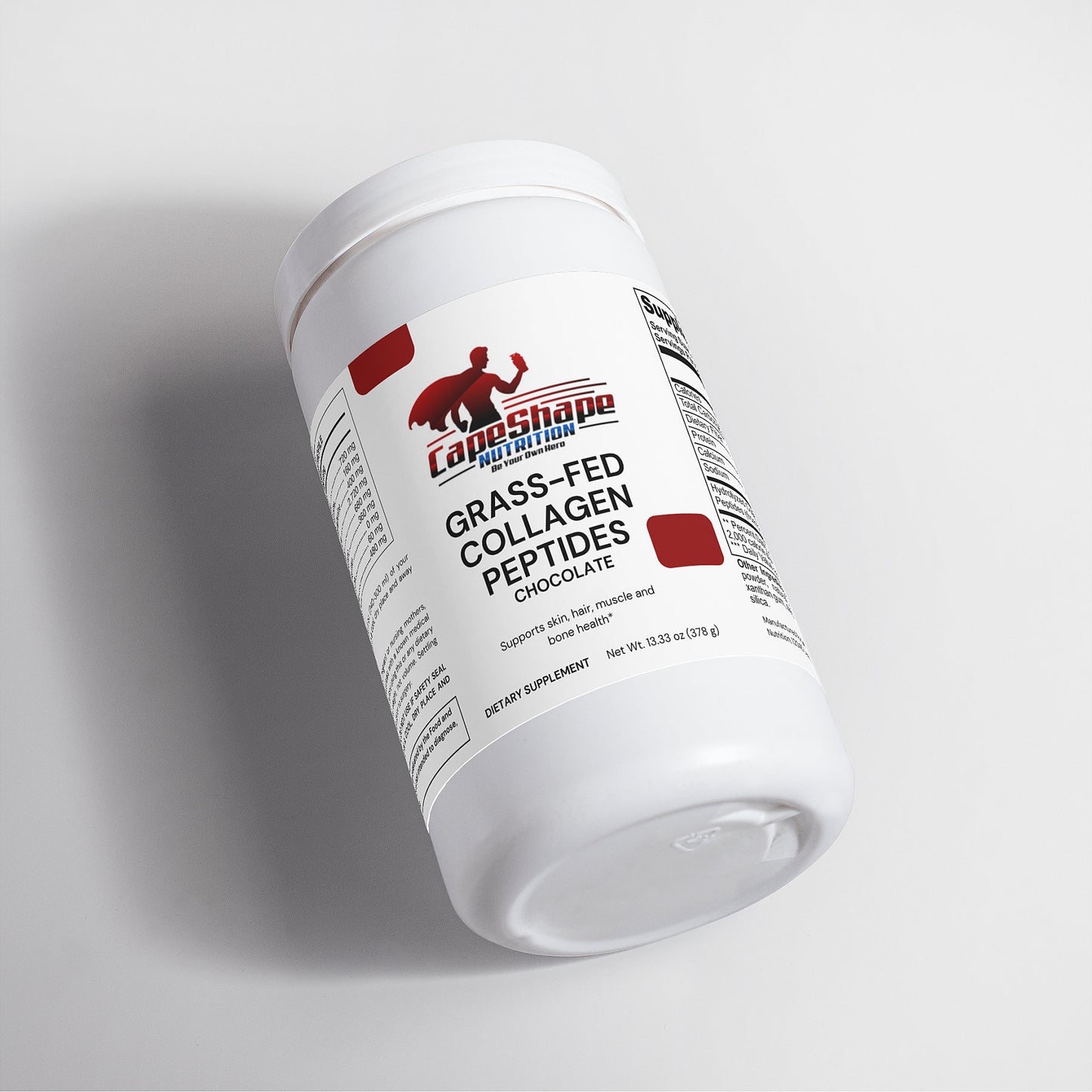 Grass-Fed Collagen Peptides Powder (Chocolate)