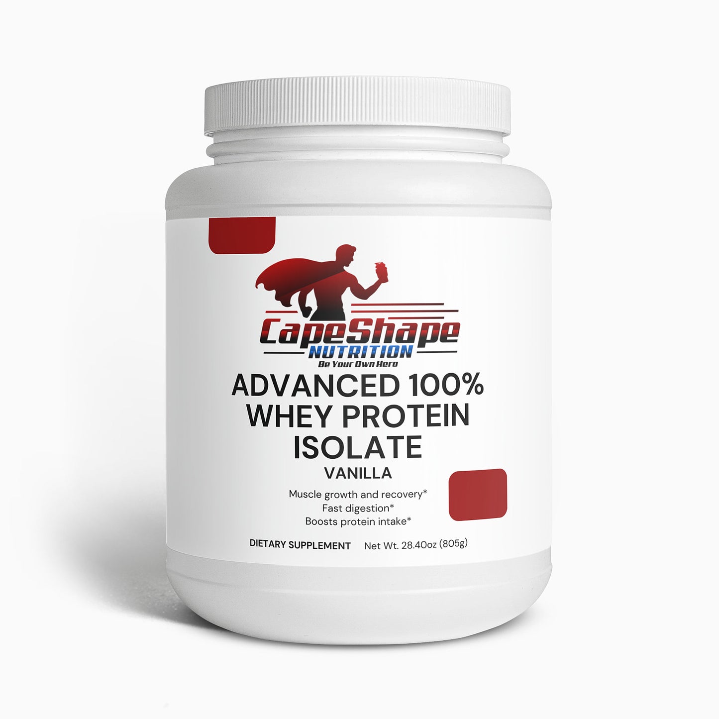 Advanced 100% Whey Protein Isolate (Vanilla)