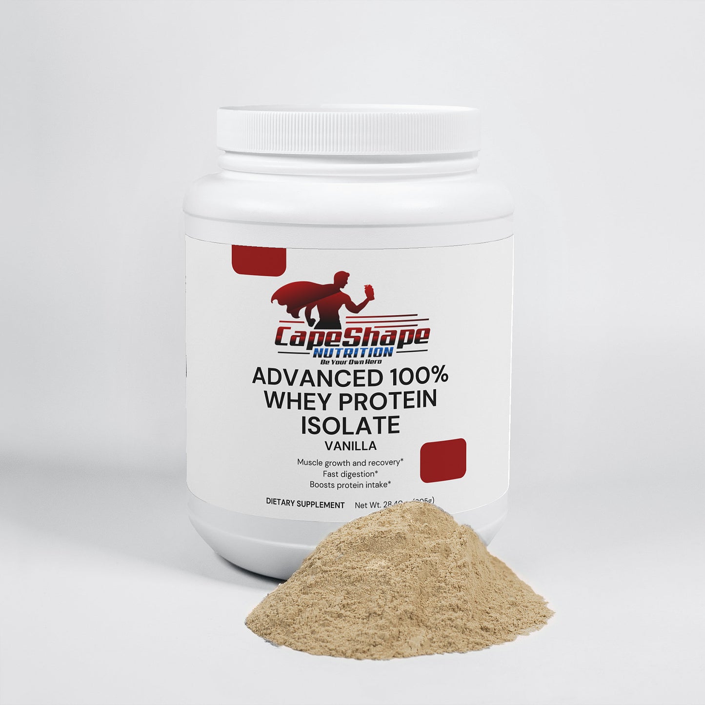 Advanced 100% Whey Protein Isolate (Vanilla)